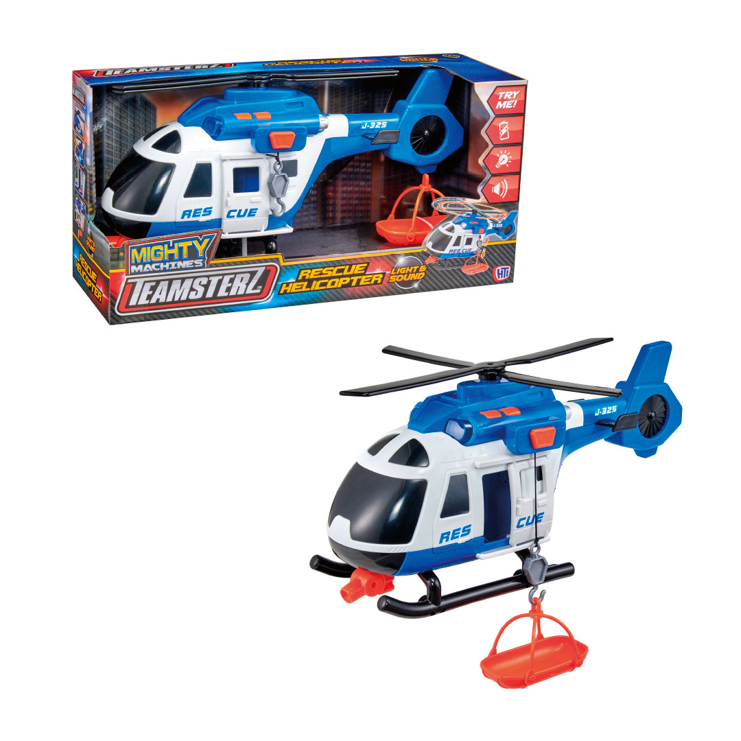 Teamsterz Mighty Machines Rescue Helicopter (Large) (L&S)