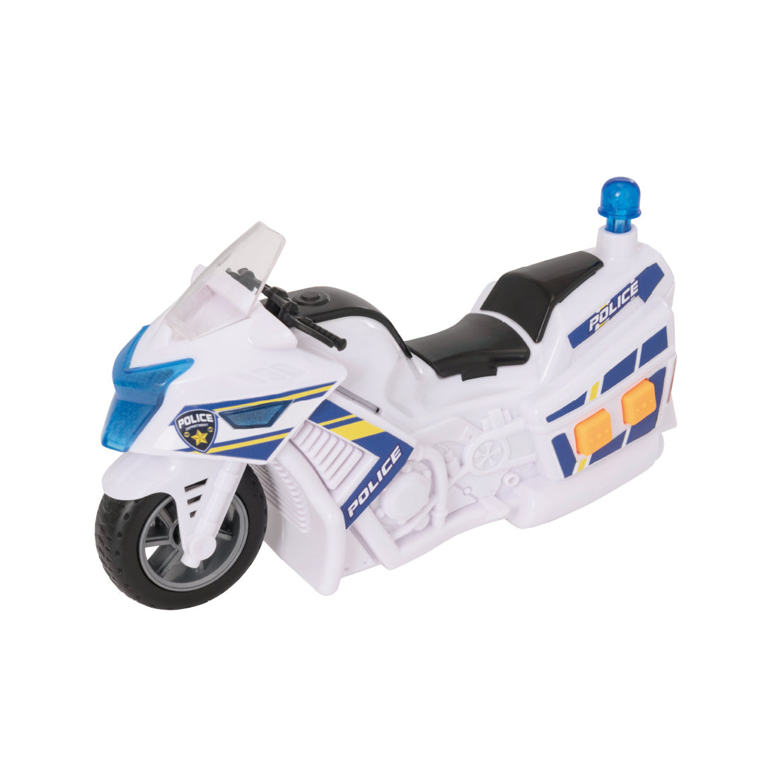 Teamsterz Mighty Machines Police Motorbike (Small) (L&S)