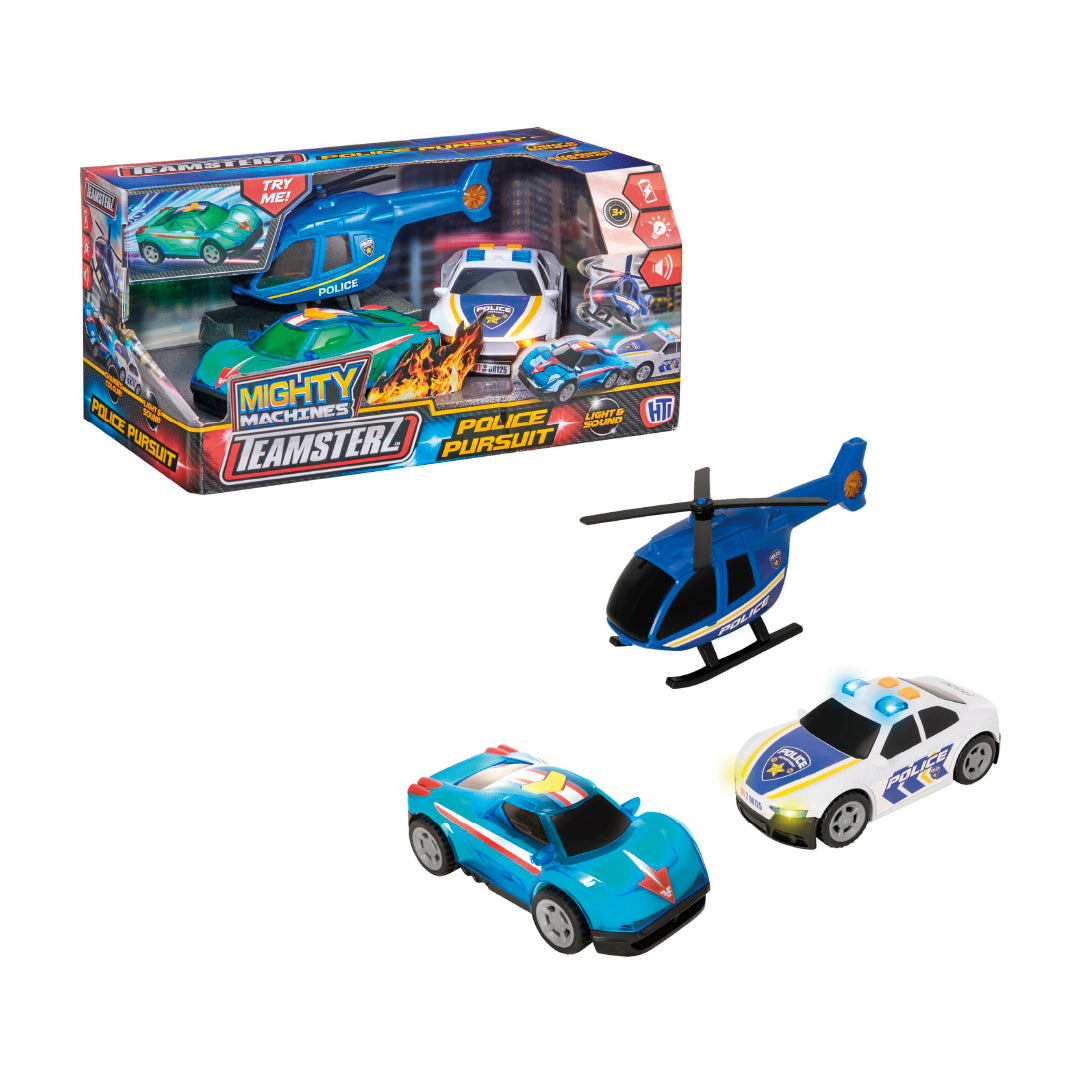 Teamsterz Mighty Machines Police Pursuit (Small) (L&S)