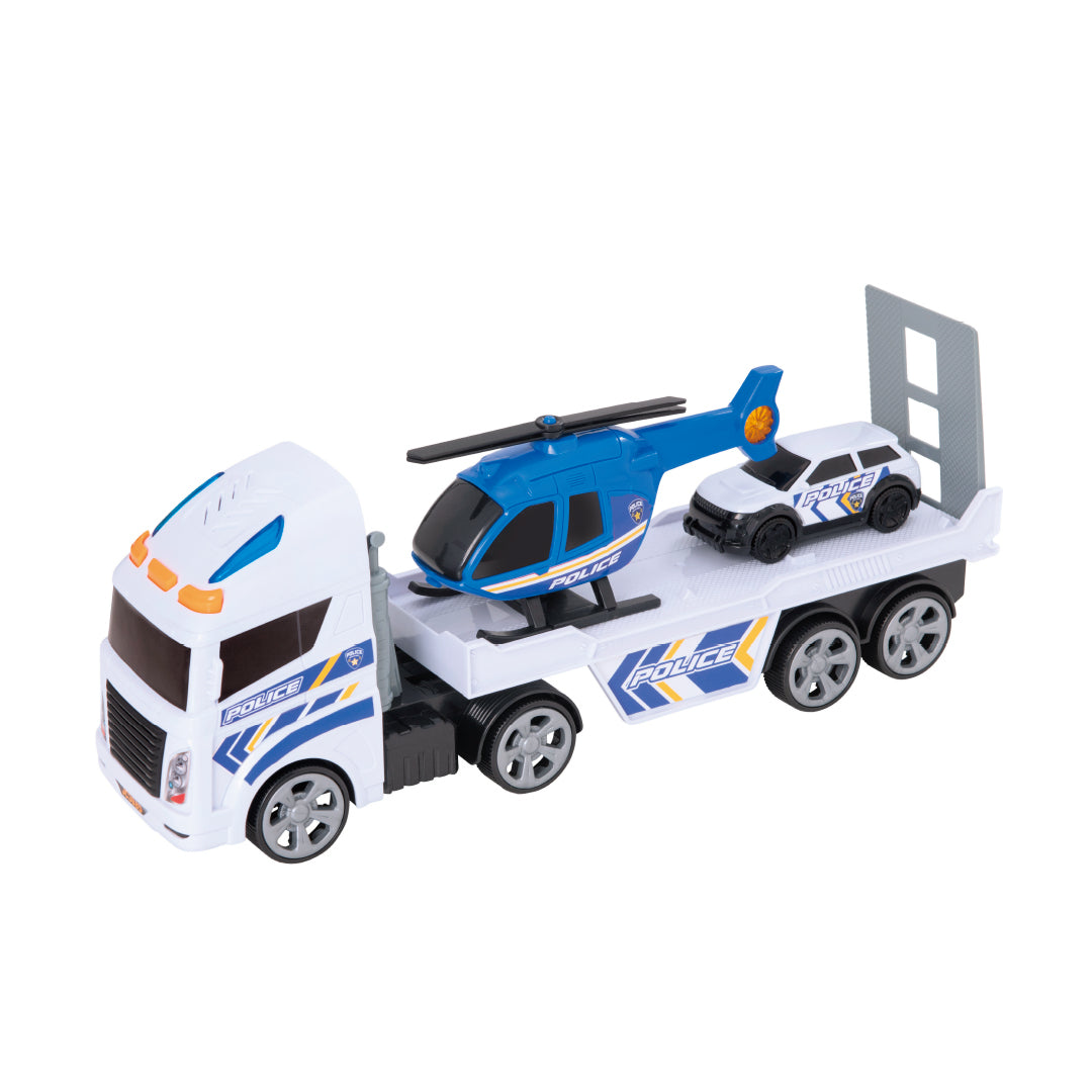 Teamsterz Mighty Machines Police Helicopter Trans (Small) (L&S)