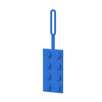 Lego IQ Bag Tag 2x4 Blue