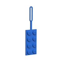 Lego IQ Bag Tag 2x4 Blue