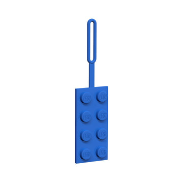 Lego IQ Bag Tag 2x4 Blue