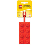 Lego IQ Bag Tag 2x4 Red