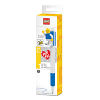 Lego IQ Pen Pal Gel Pen w/ Minifigure Blue