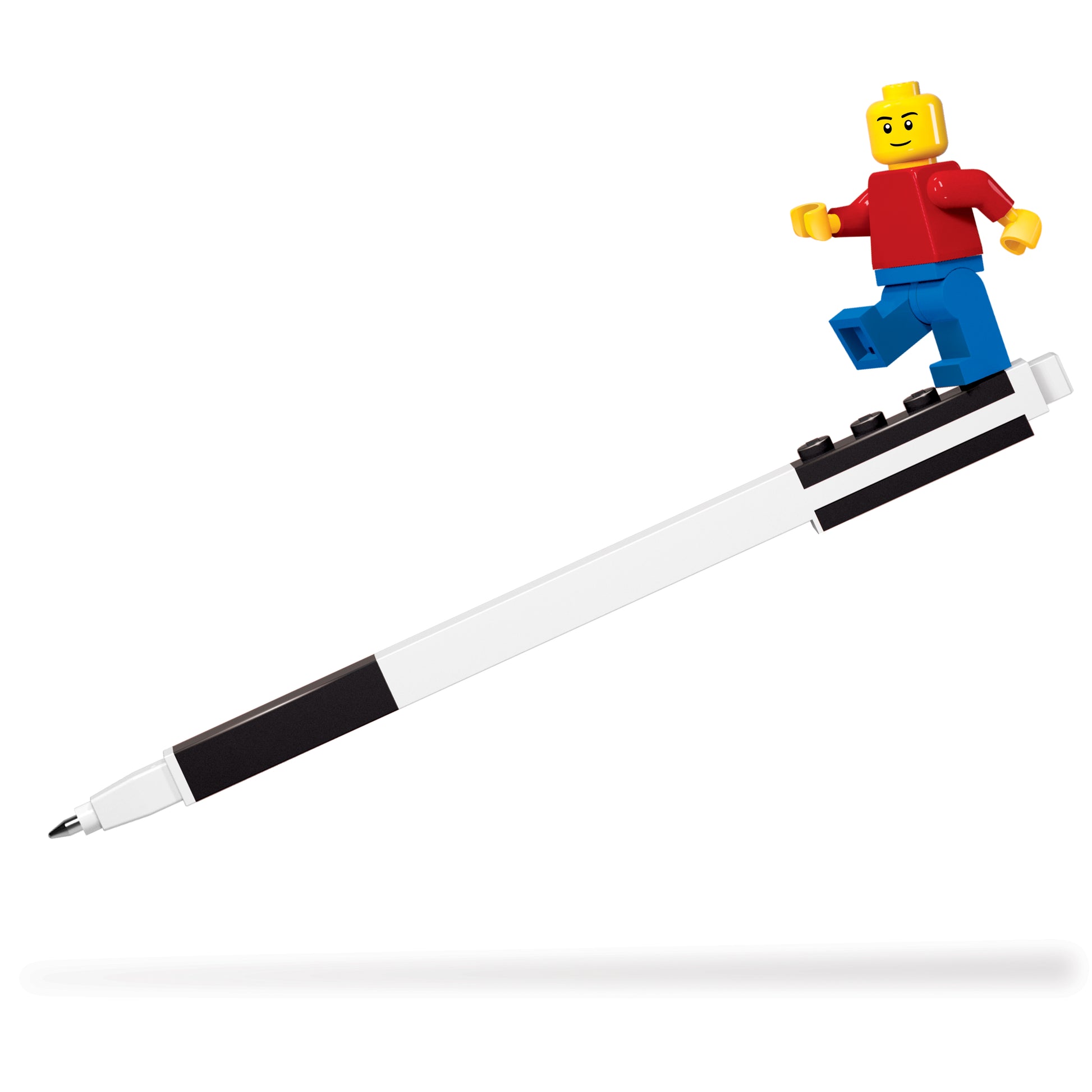 Lego IQ Pen Pal Gel Pen w/ Minifigure Black