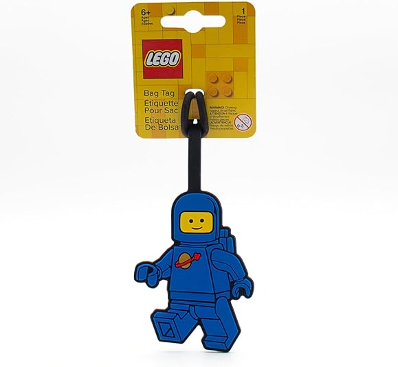 Lego IQ Minifigures Bag Tag Spaceman (Blue)