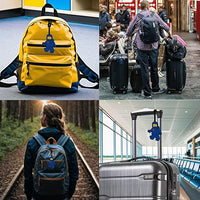 Lego IQ Minifigures Bag Tag Spaceman (Blue)