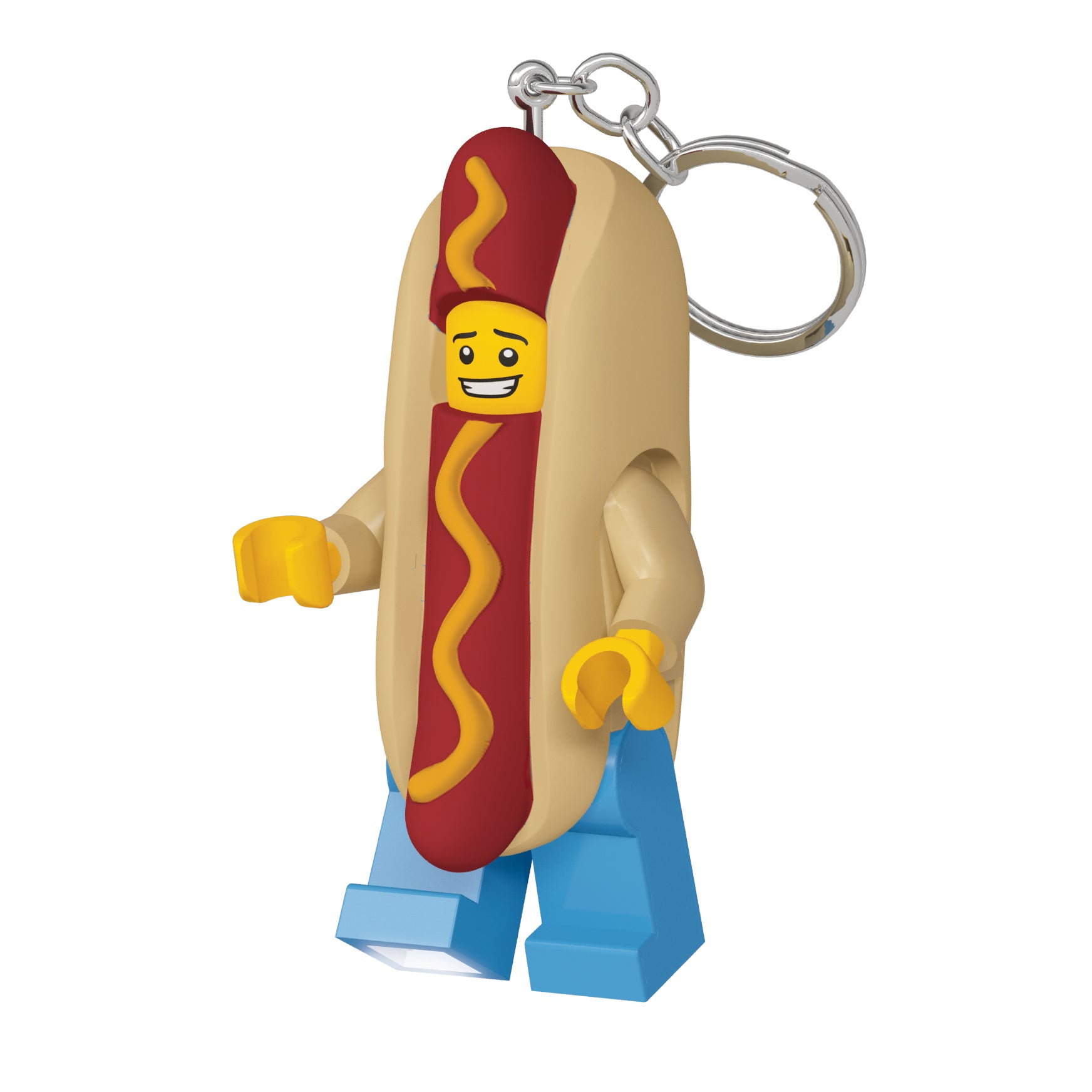Lego IQ Minifigures Keychain Light Buffet