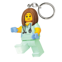 Lego IQ Minifigures Keychain Light  Medical Profes