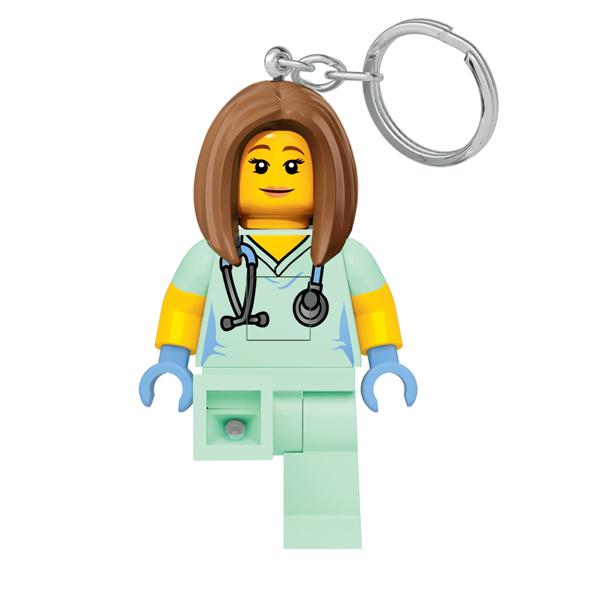 Lego IQ Minifigures Keychain Light  Medical Profes
