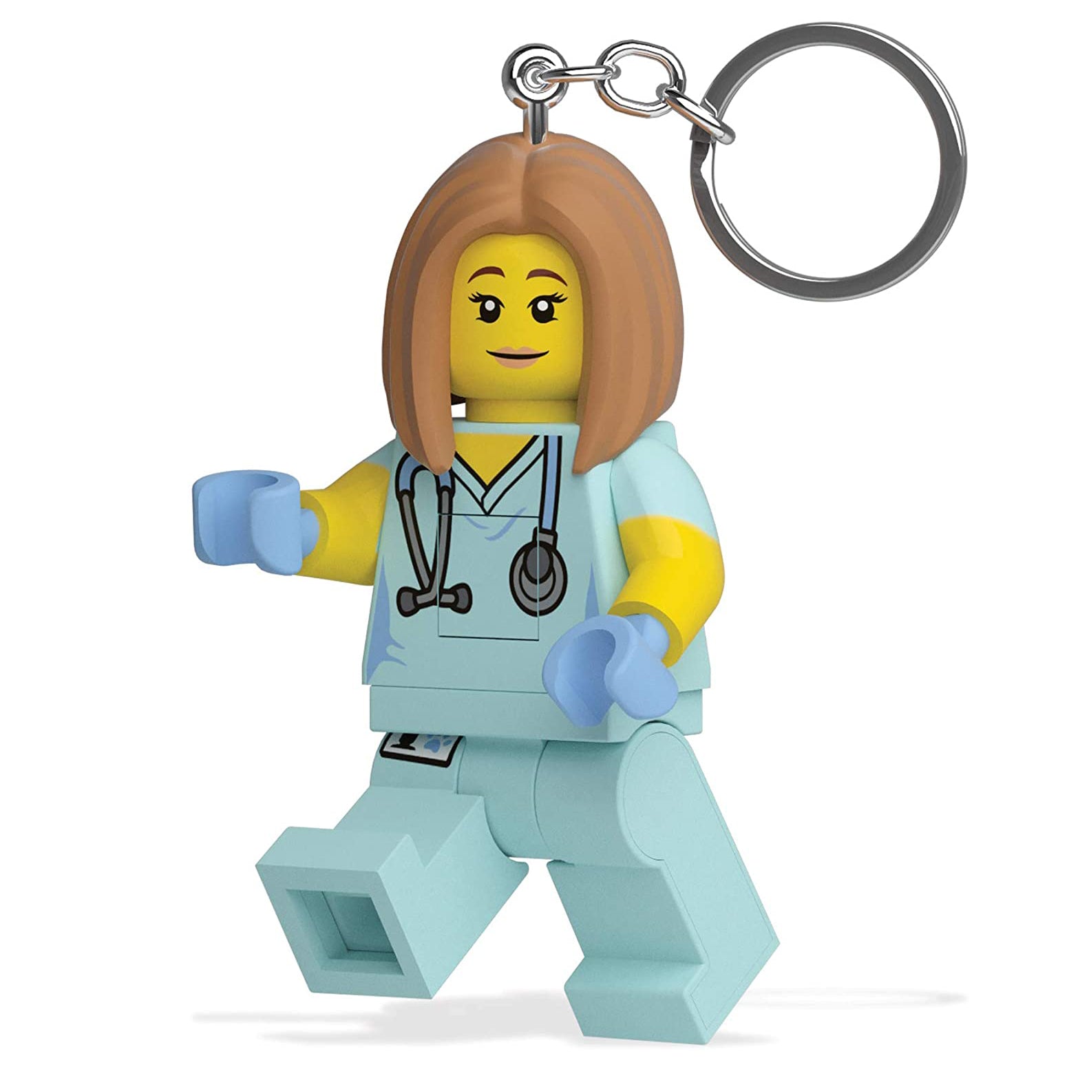 Lego IQ Minifigures Keychain Light  Medical Profes