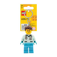 Lego IQ Minifigures Keychain Light  Medical Profes