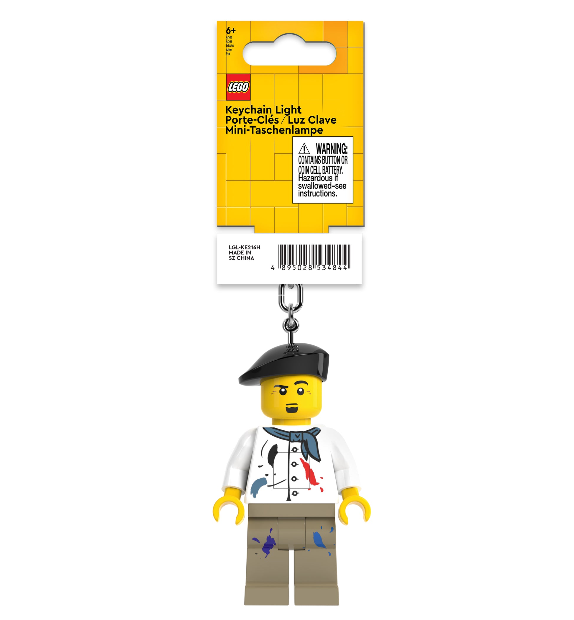 Lego IQ Minifigures Keychain Light