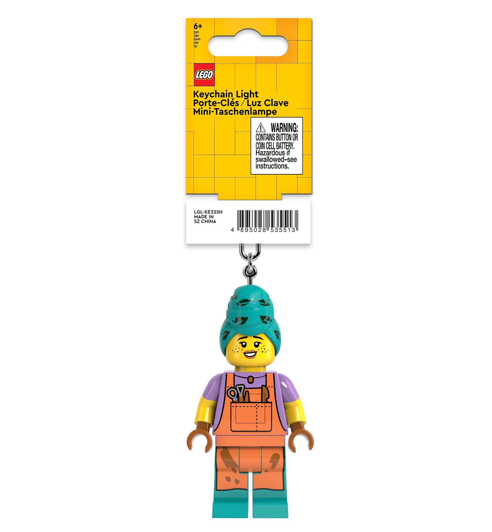 Lego IQ Minifigures Keychain Light