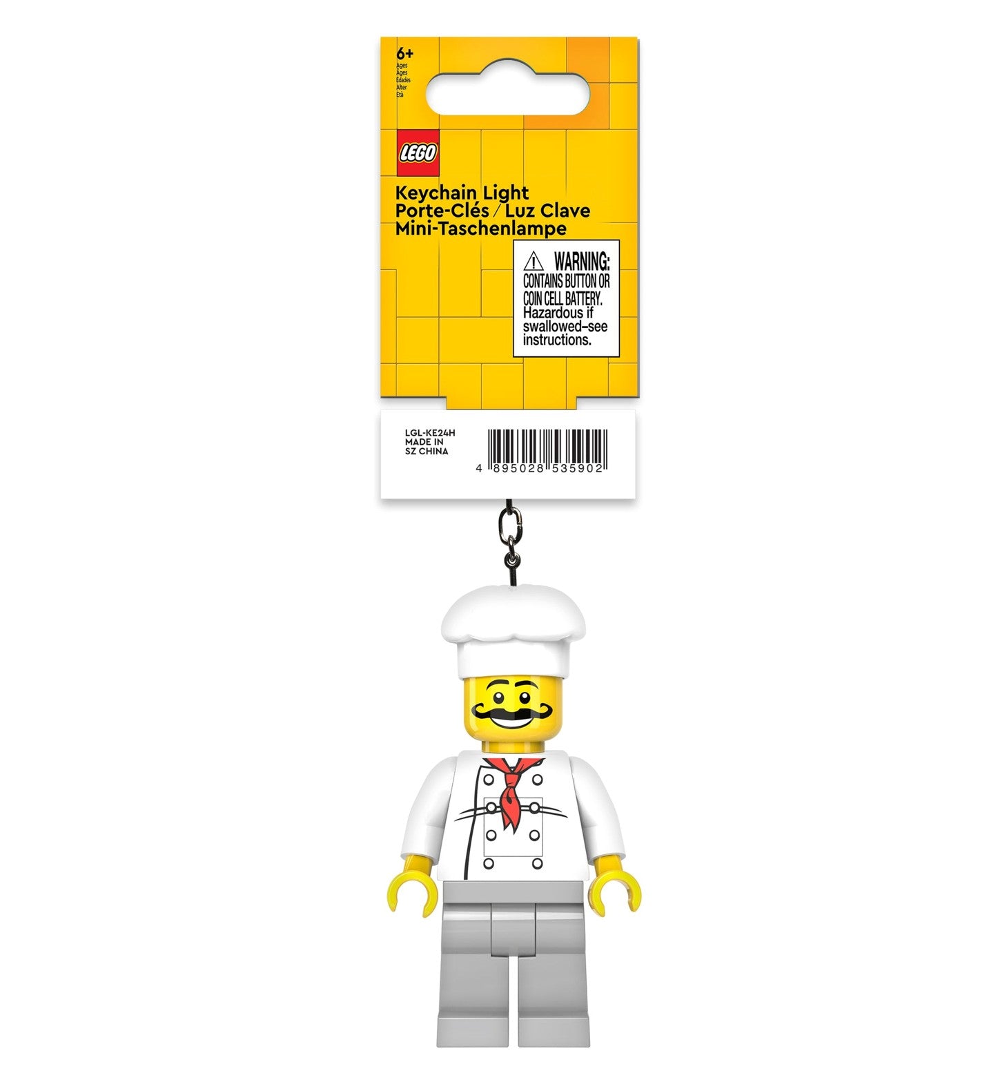 Lego IQ Minifigures Keychain Light