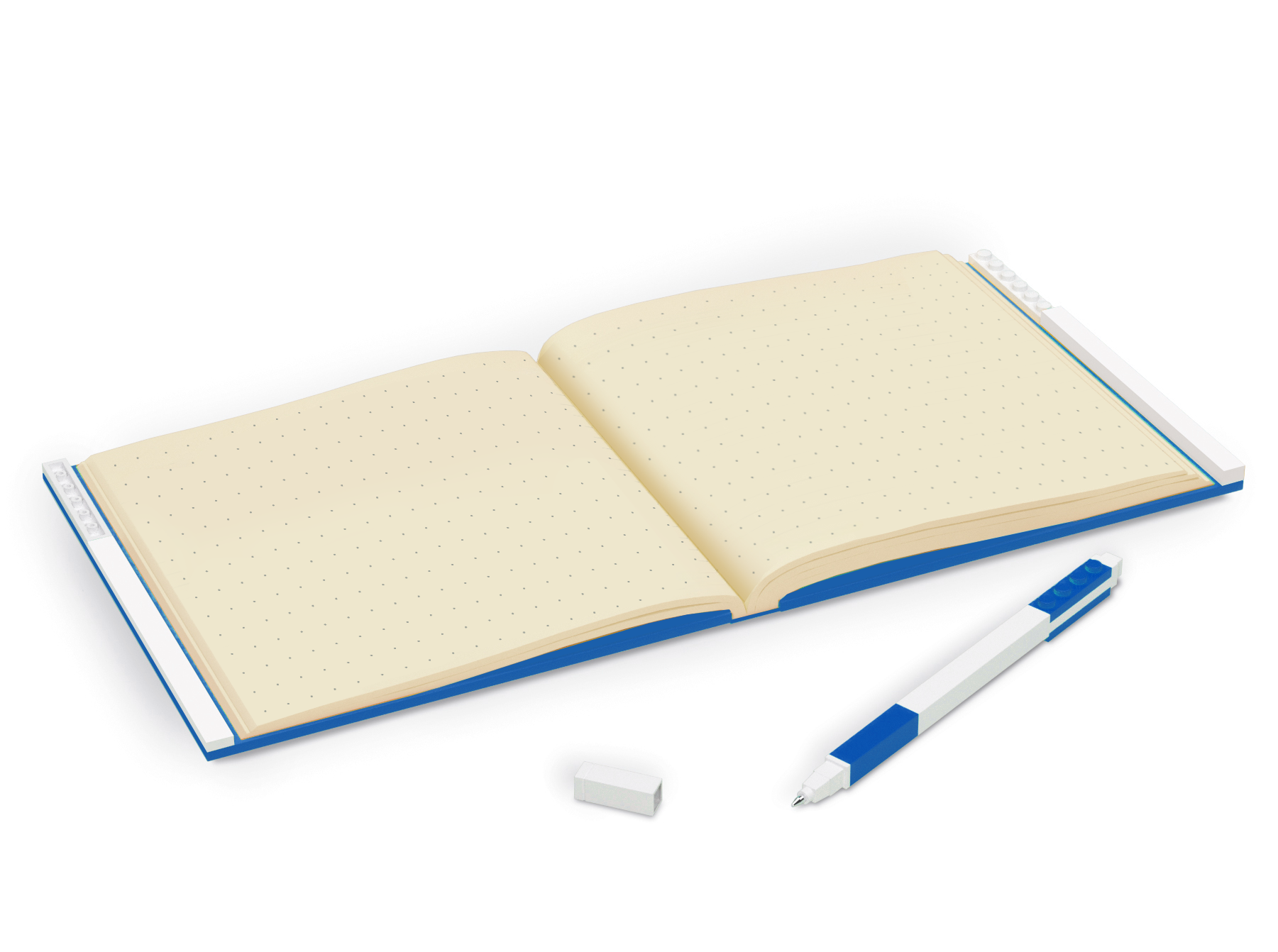Lego IQ Locking Notebook w/ Gel Pen Blue