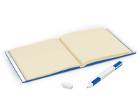 Lego IQ Locking Notebook w/ Gel Pen Blue