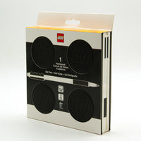 Lego IQ Locking Notebook w/ Gel Pen Black