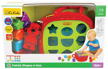 K's Kids Patrick Shapes-a-boo