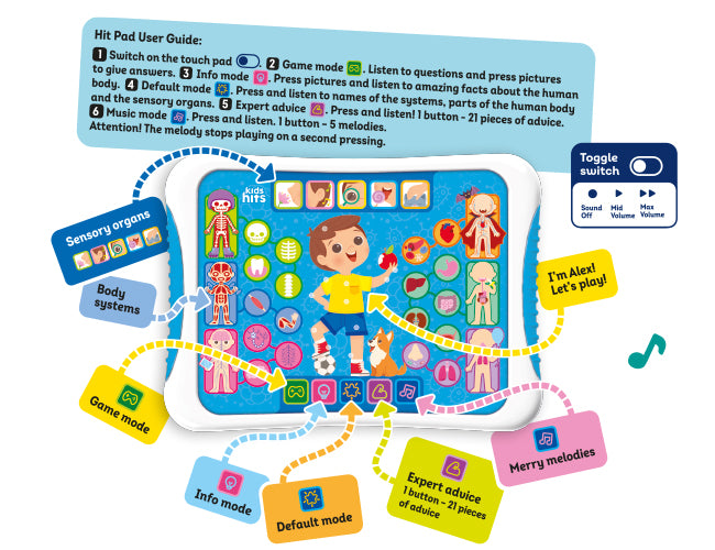 Kids Hits Hit Pad My Body