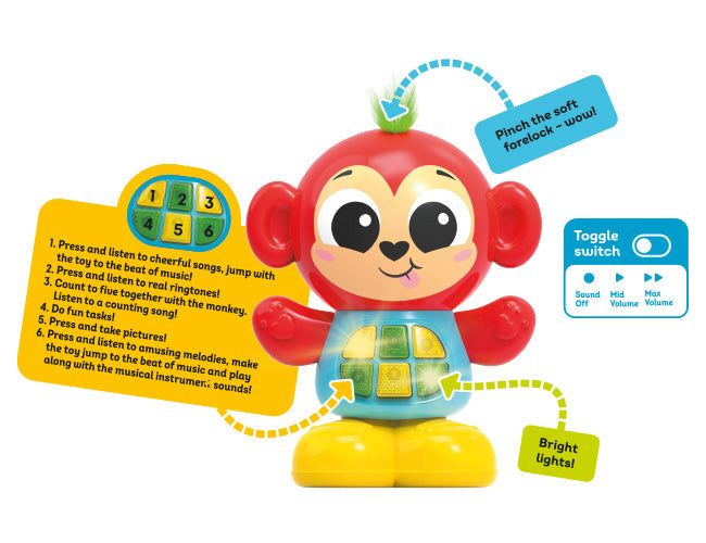 Kids Hits Baby Hoppers Monkey