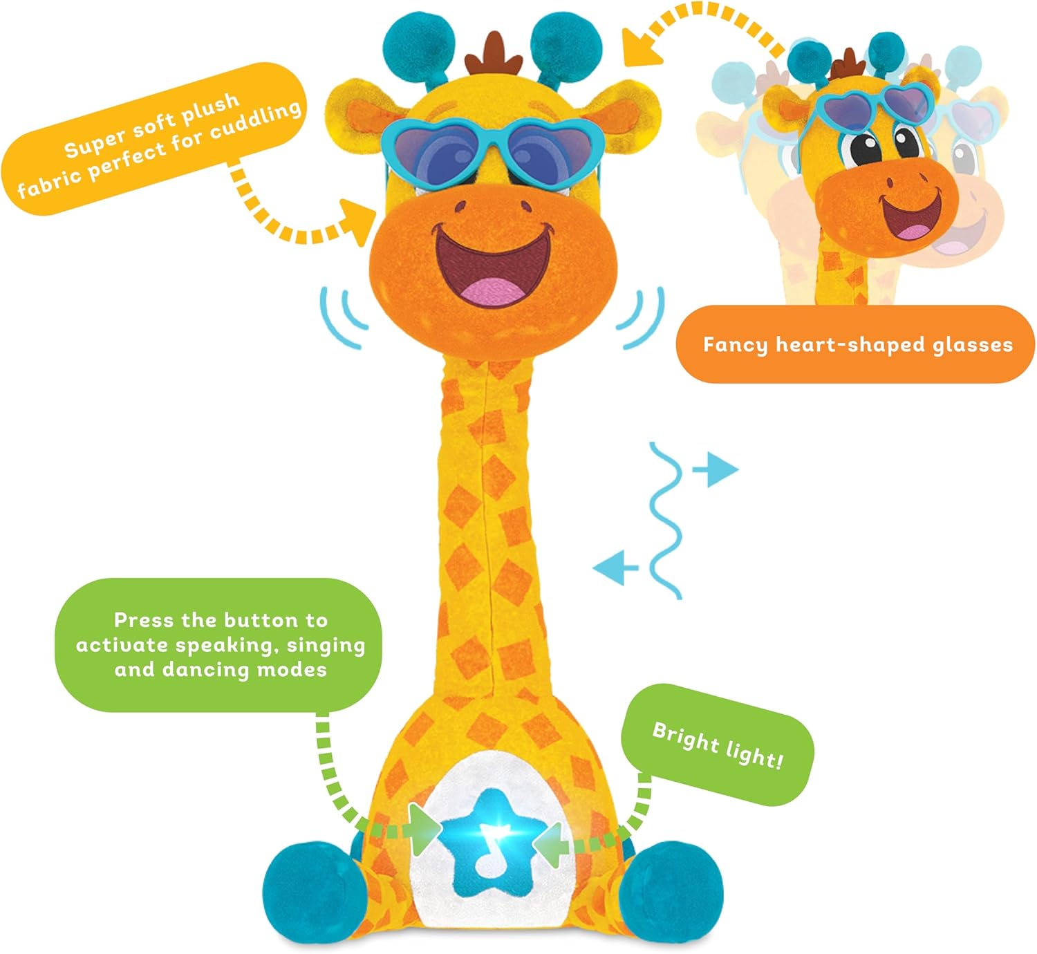 Kids Hits Dancing Giraffe Paul