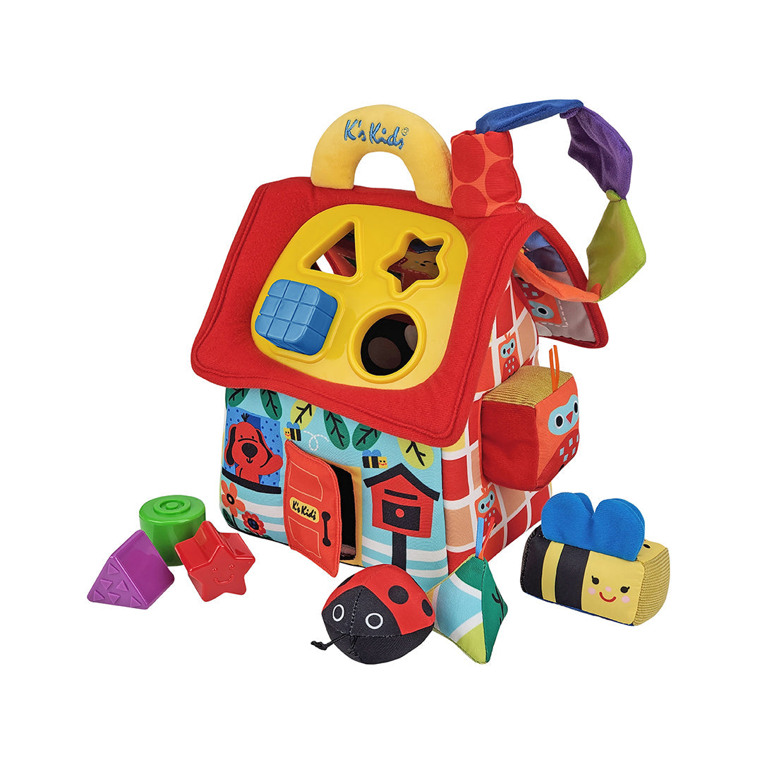 K’s Kids Deluxe Patrick Shape Sorting House (2020 New version)