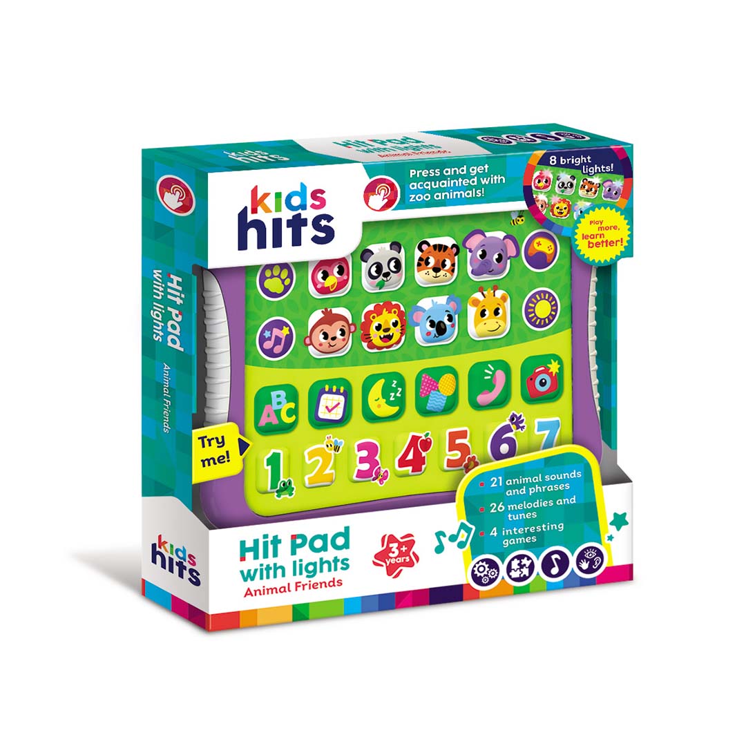 Kids Hits Hit Pad w/ Lights Music Fun