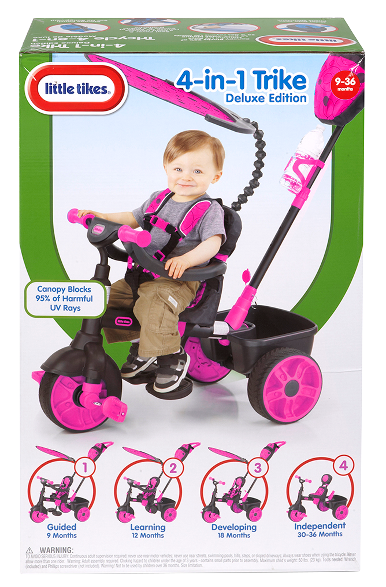 Little Tikes 4-1 Deluxe Edition Neon