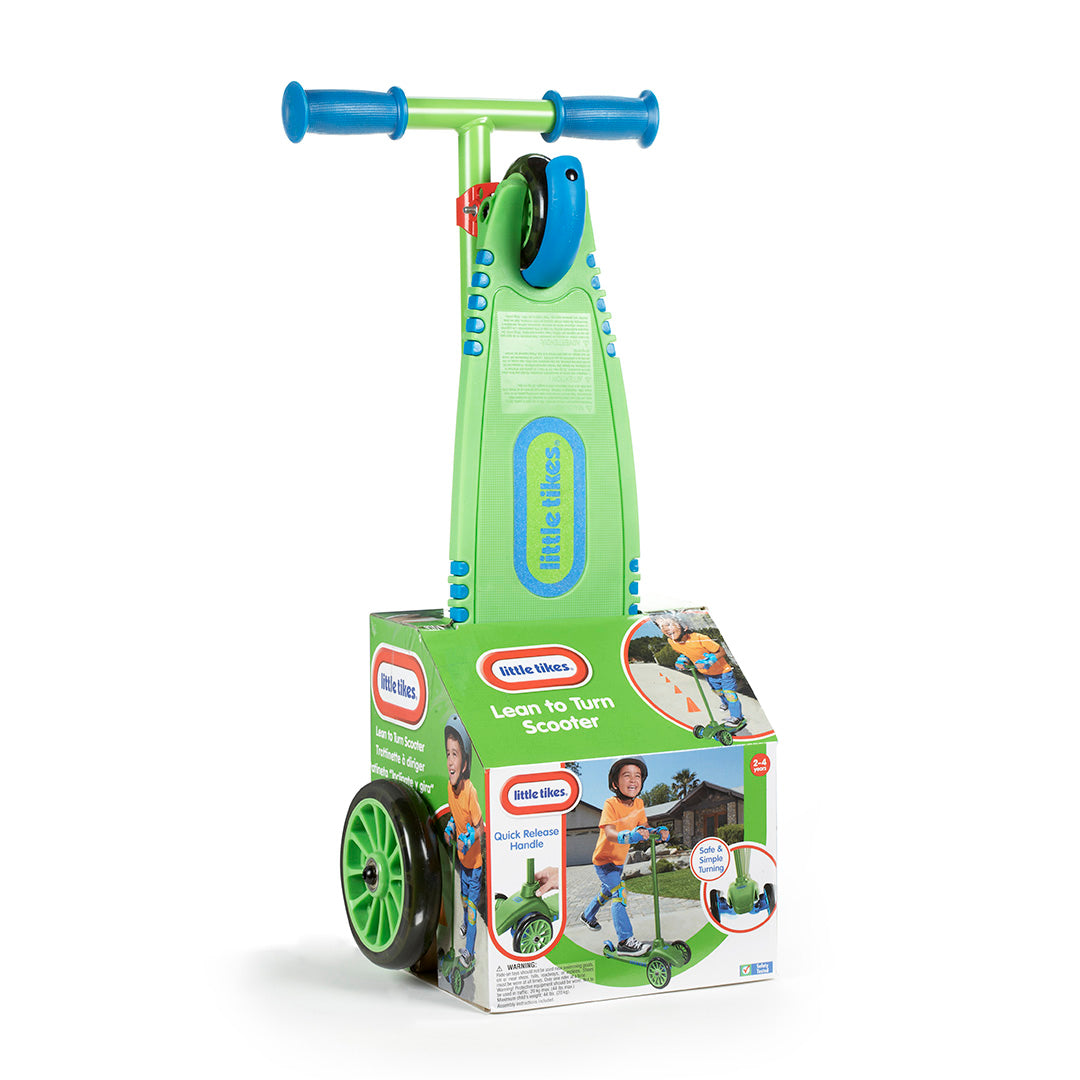 Little Tikes Lean to Turn Scooter (Green/Blue)