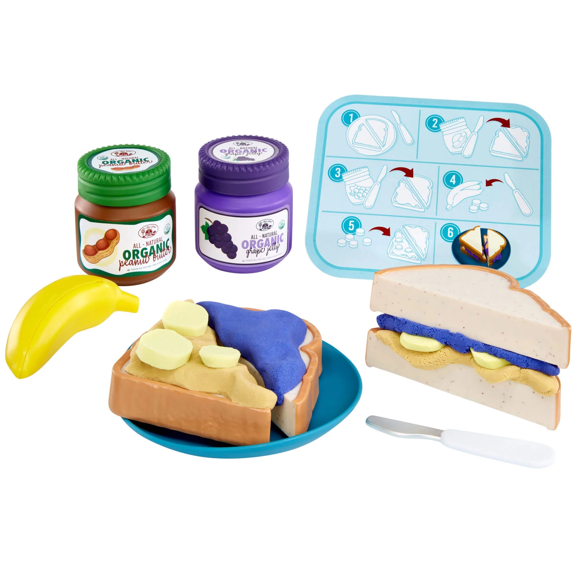 Little Tikes Creative Chefs Peanut Butter &  Jelly Kit