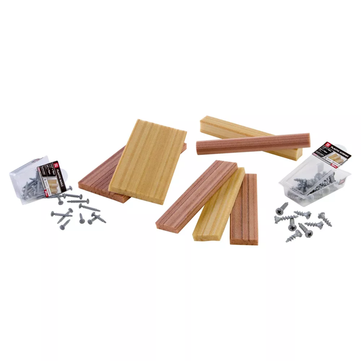 Little Tikes Creative Construction Wood, Nails & Screw Bundle