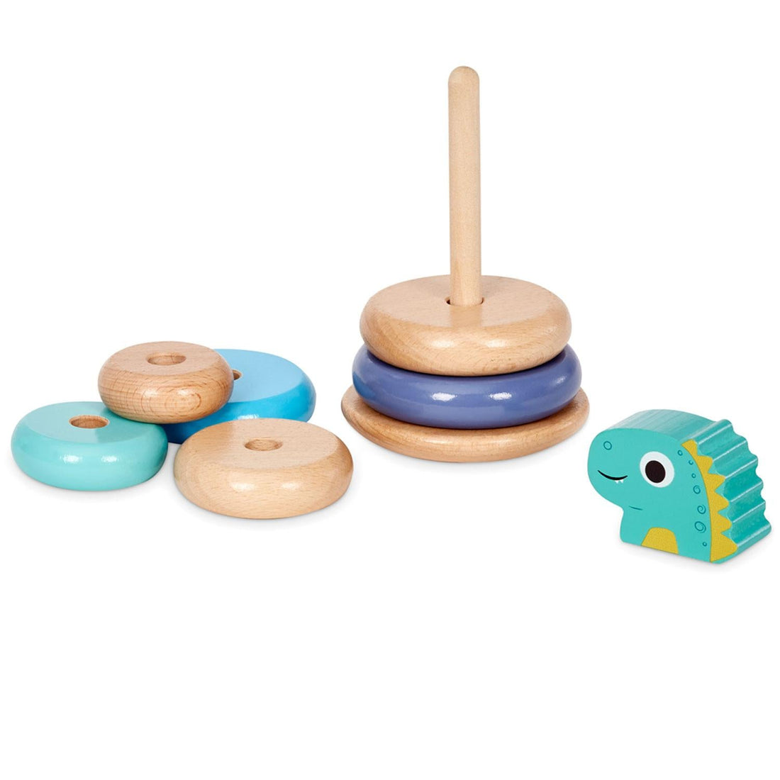 Little Tikes Wooden Critters Shape StackerDino