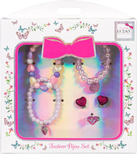 Lukky Fashion Bijou Set with 3 Bracelets, Pendants, Ring