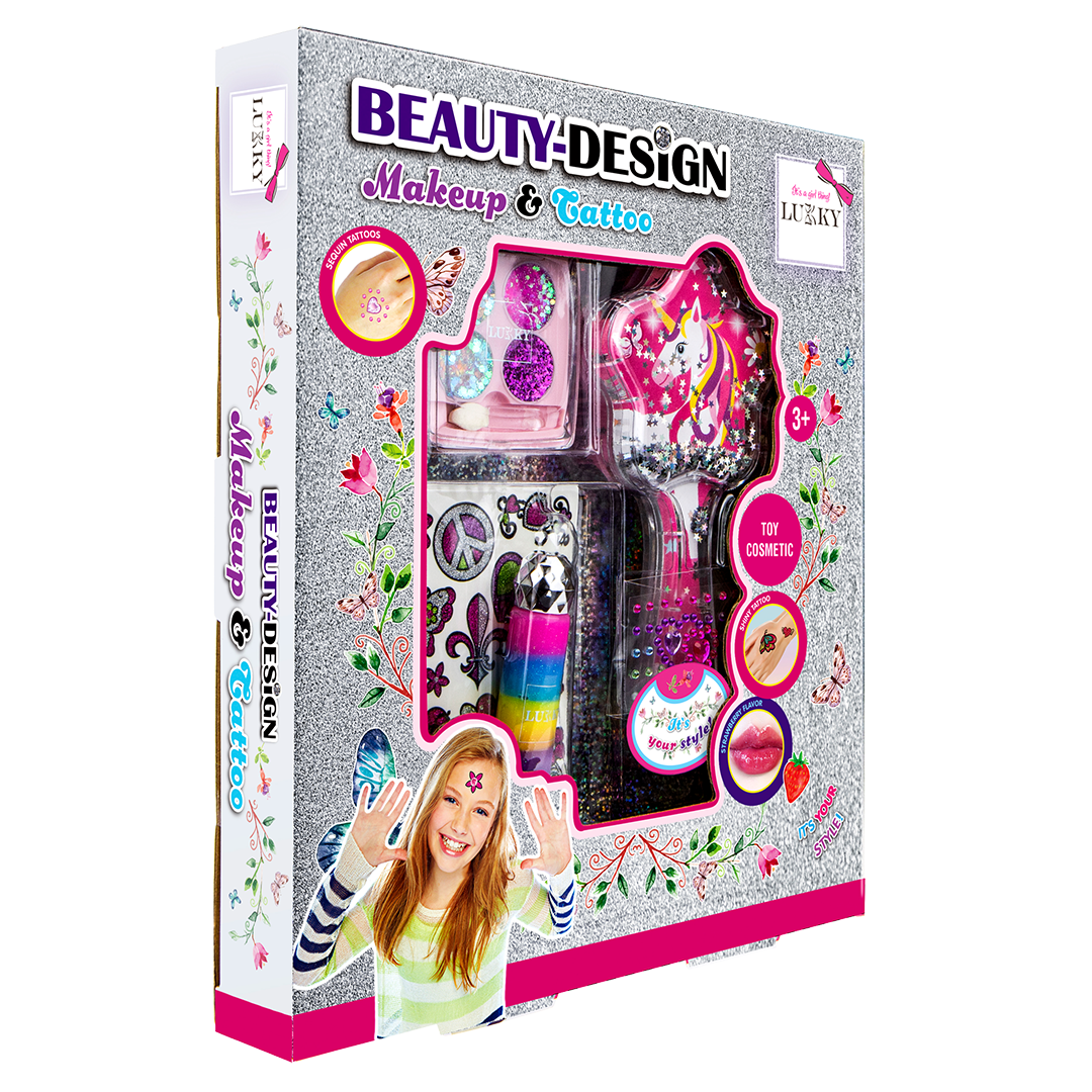 Lukky Beauty-Design Makeup & Tattoo Set