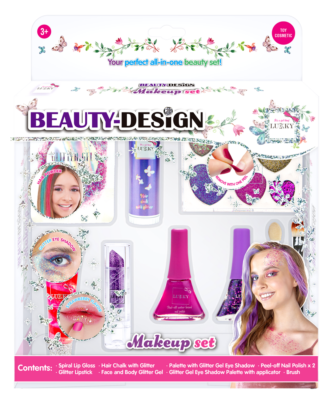 Lukky Beauty Design 9 pcs Set