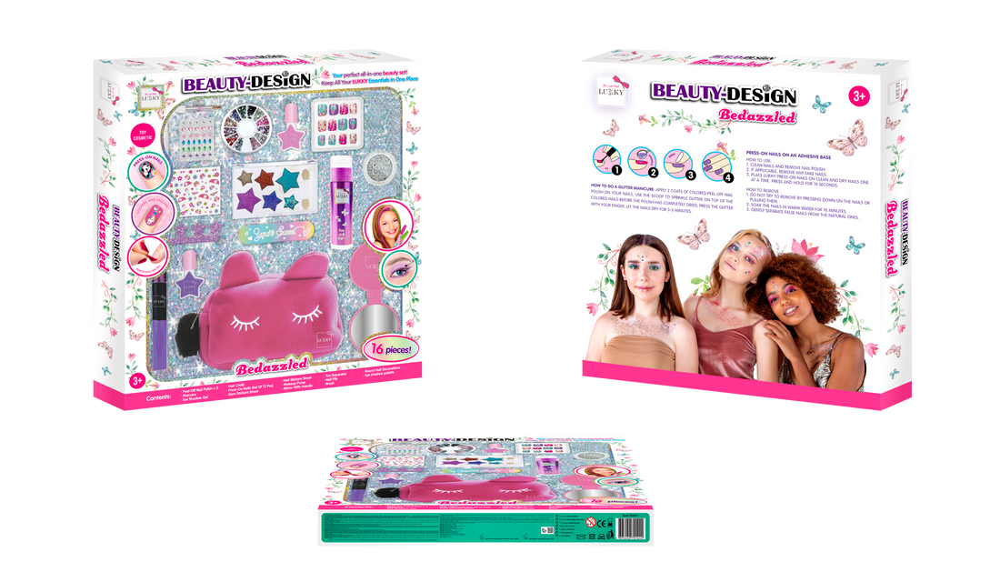 Lukky Beauty Design Bedazzled Set