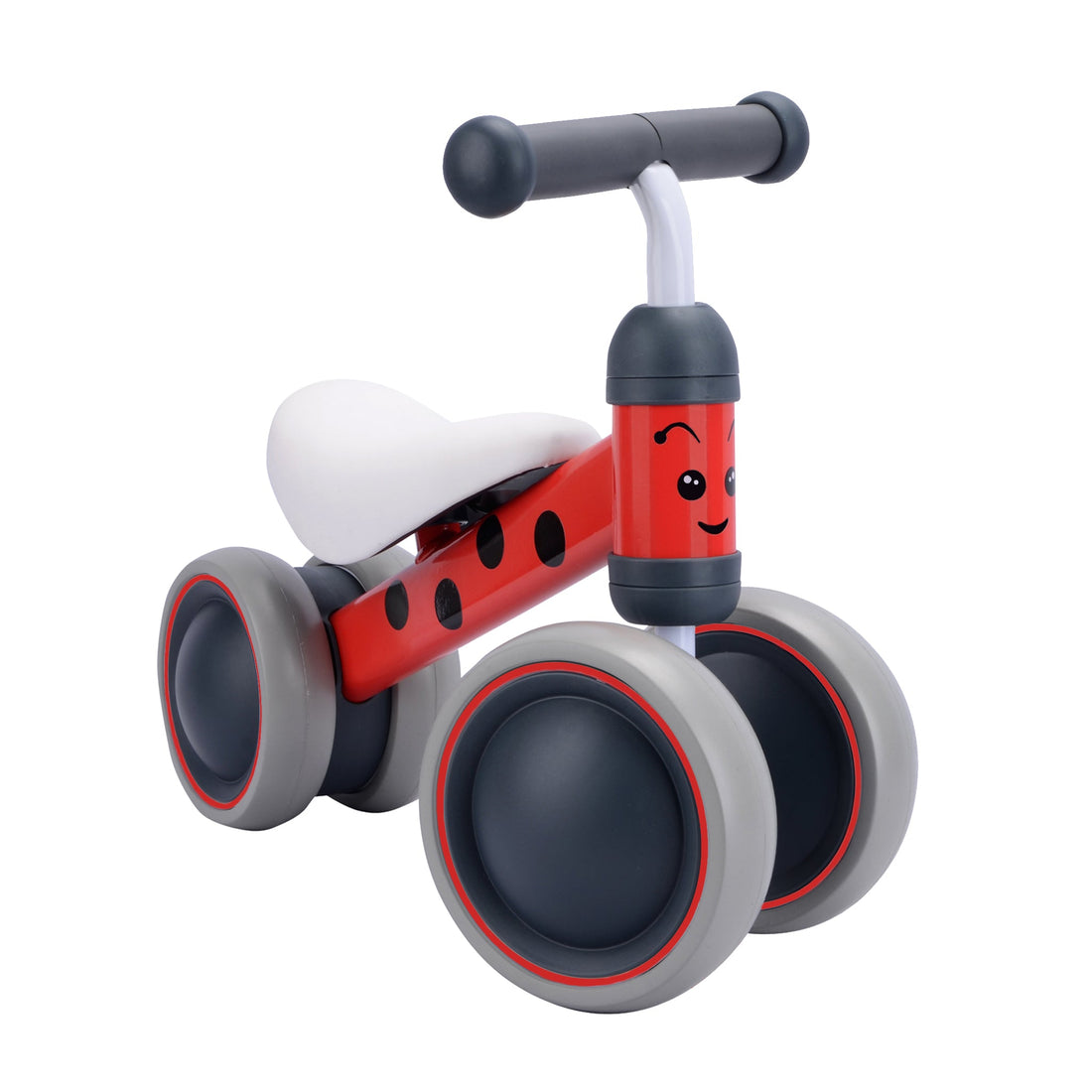 BoldCube Baby Balance Bike Ladybird (Red)