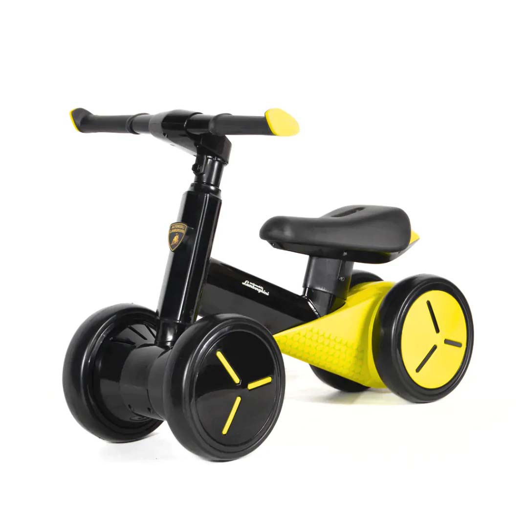 Lamborghini Balance Bike 4W (Yellow)