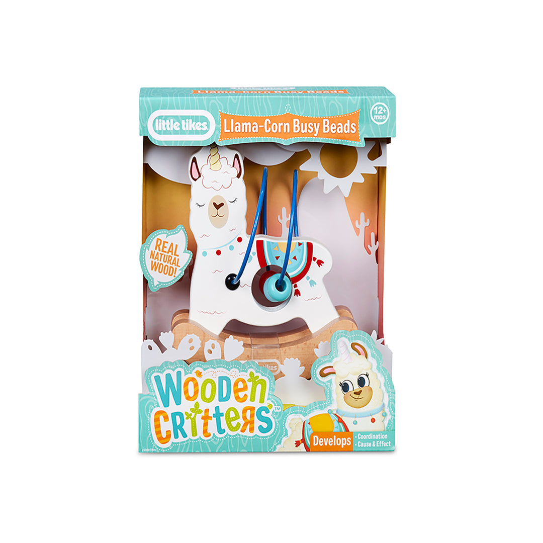 Little Tikes Wooden Critters Busy Beads