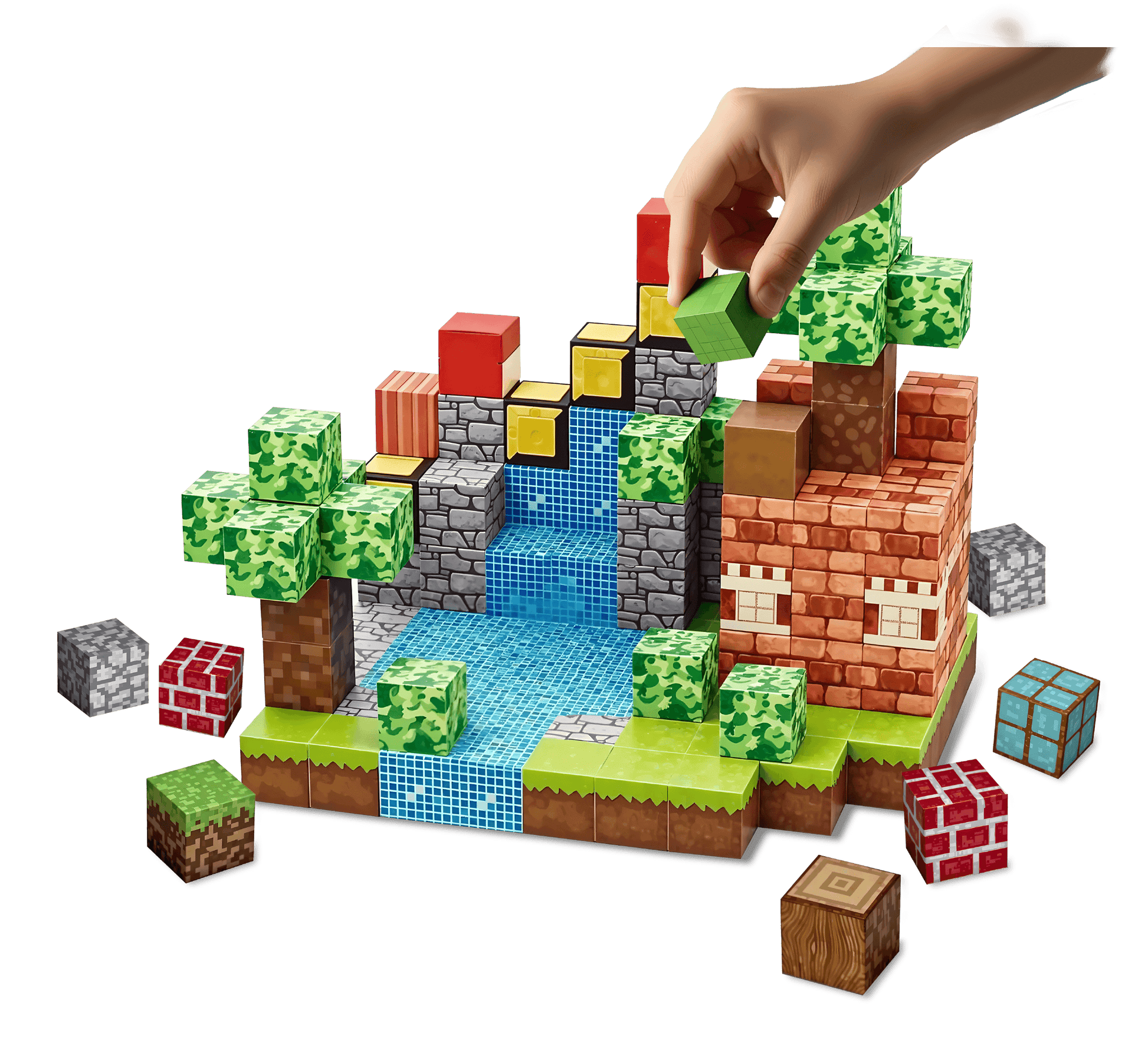 Magney Cube Magnetic Block 300Pcs