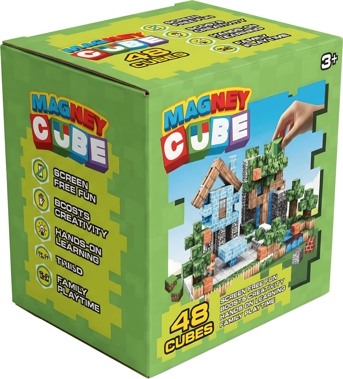 Magney Cube Magnetic Block 48Pcs