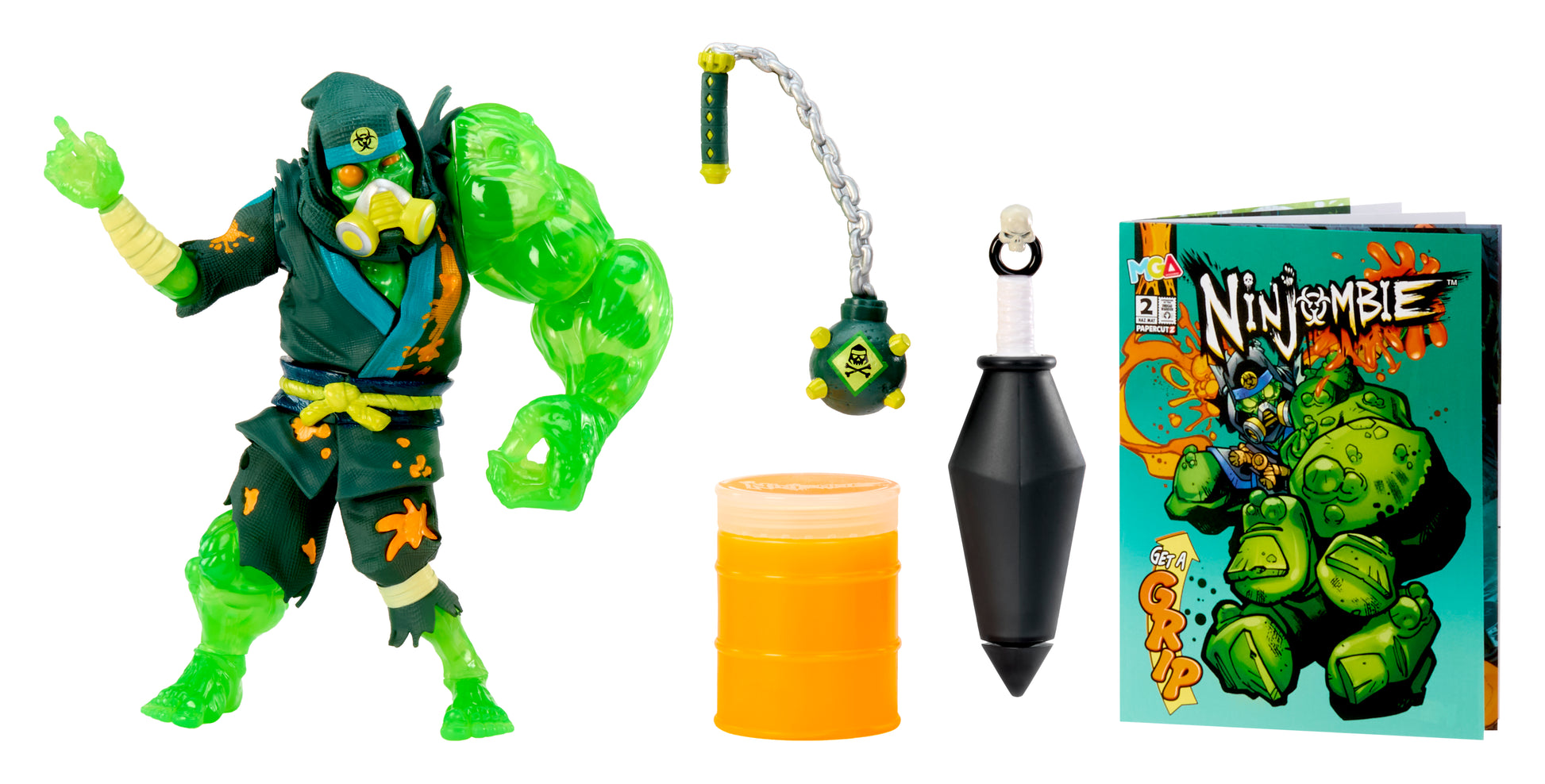 Ninjombie Action Figure Haz Mat