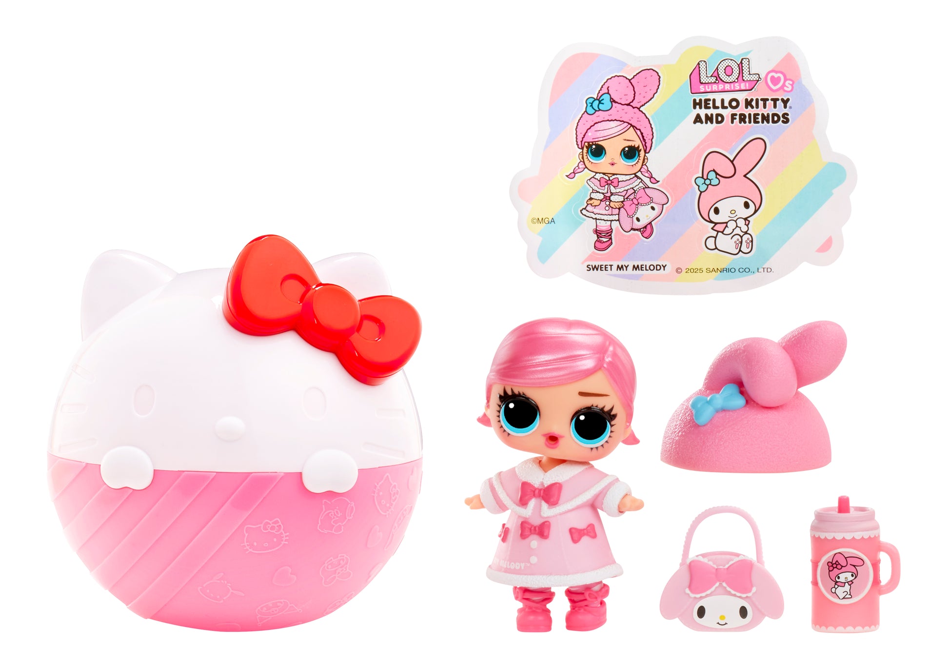 LOL Surprise Loves Hello Kitty & Friends Tots Assorted