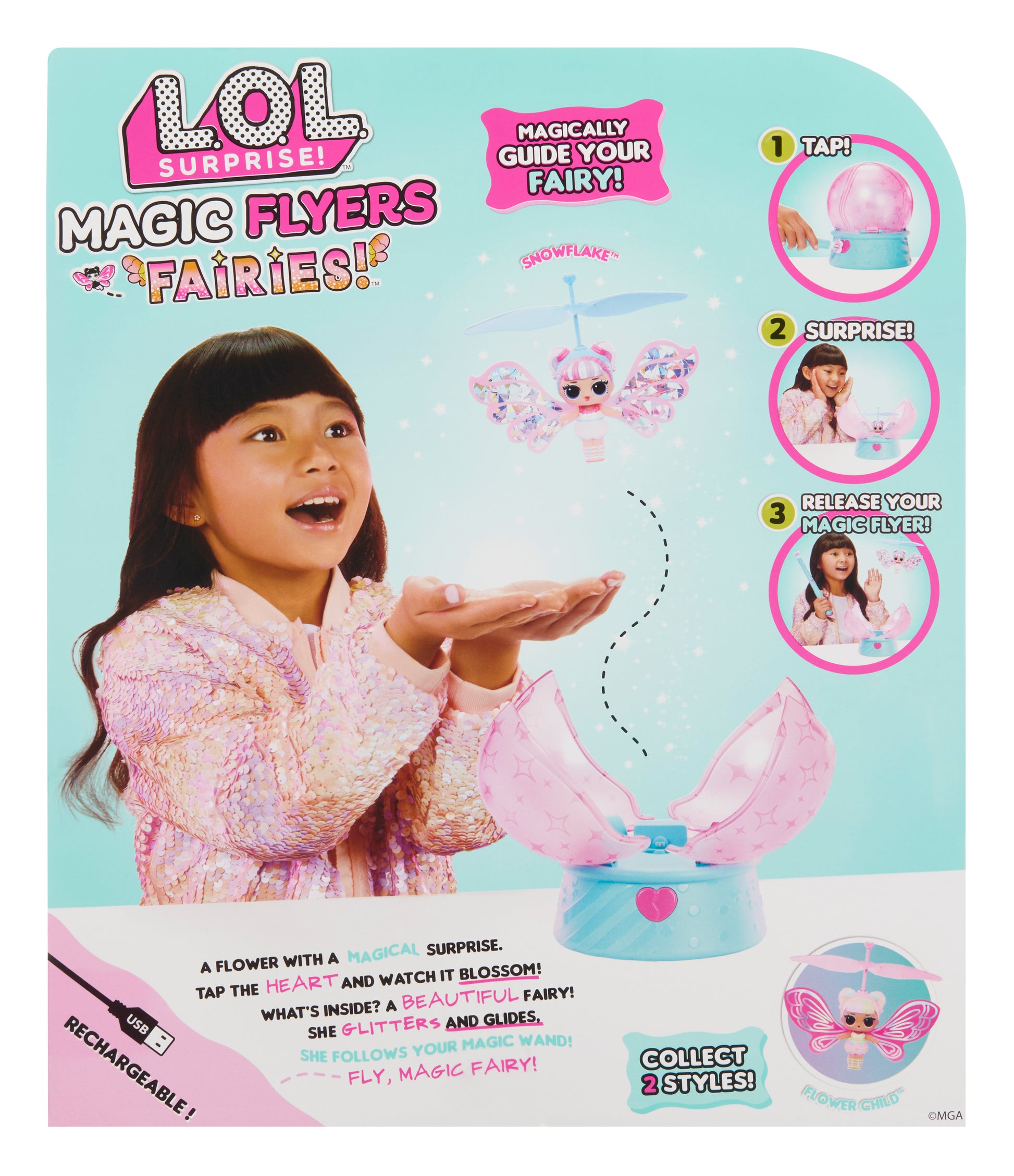 LOL Surprise Magic Flyers Fairies Tots Snowflake