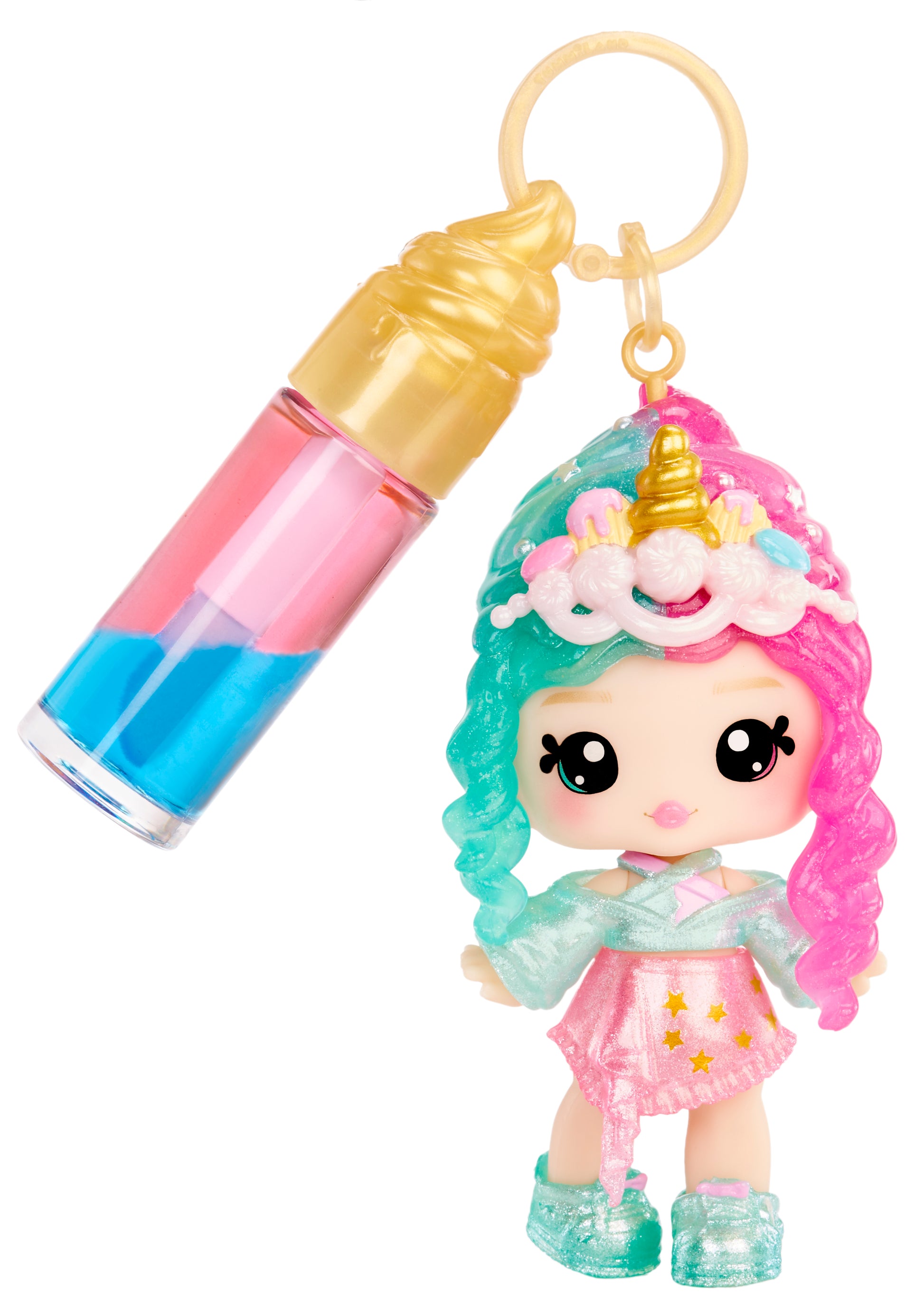 Yummiland Lip Gloss Doll: Mystery Color Change - Phoebe Frappe