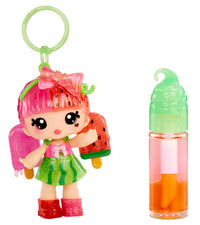 Yummiland Lip Gloss Doll: Mystery Color Change - Poppy Melonberry