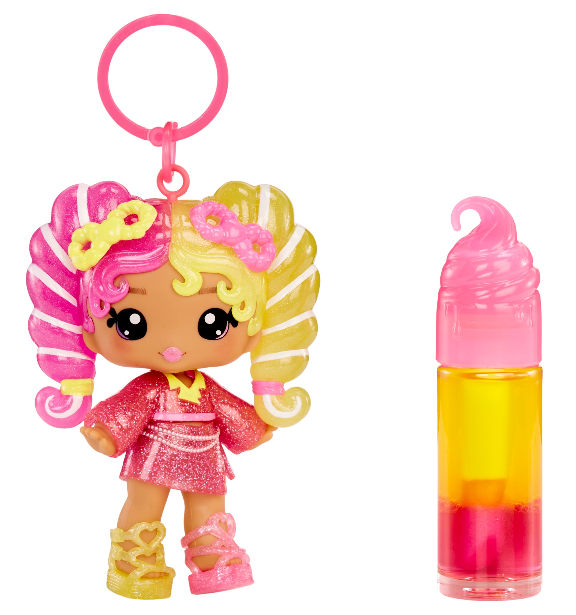 Yummiland Lip Gloss Doll: Mystery Color Change - Mila Mallows