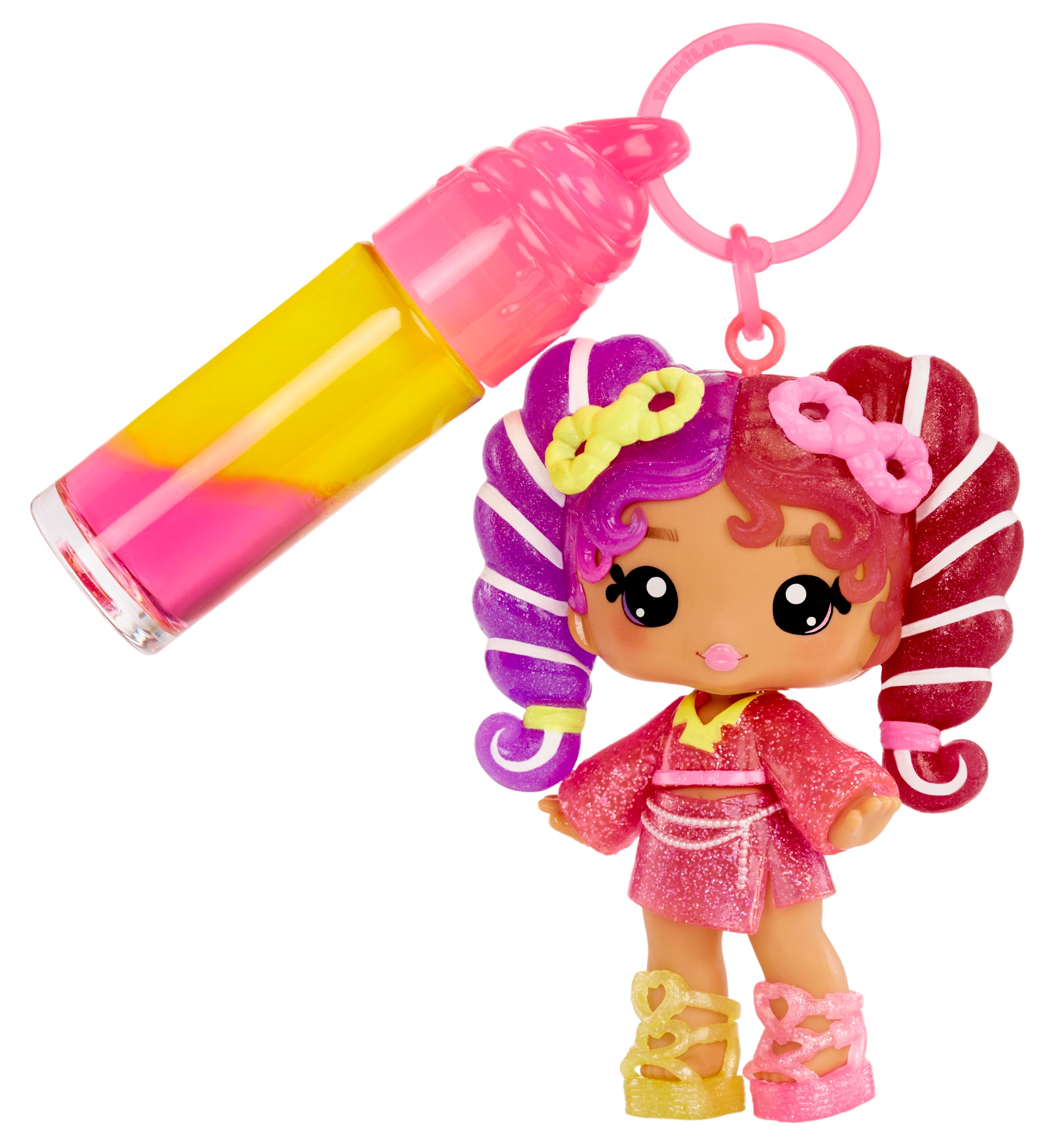 Yummiland Lip Gloss Doll: Mystery Color Change - Mila Mallows